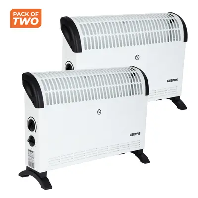 Convection Heater 2000W Electric Convector Radiator Heater Pack of