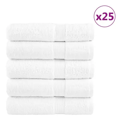 (white, x cm/ pcs) vidaXL Premium Sauna Towels Guest Bath Towel pcs Gold 600gsm 100% Cotton