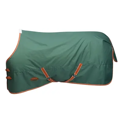 (7' 3", Green/Burnt Orange/White) Weatherbeeta Comfitec Tyro Standard-Neck Midweight Horse Turno