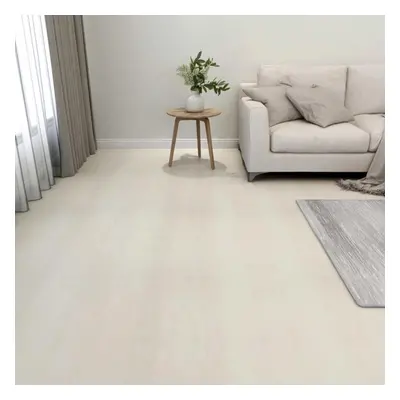 vidaXL 55x Self-adhesive Flooring Planks PVC 5.11 mÂ² Beige Laminate Floor Tile