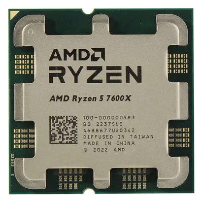 Brand New AMD Rvzen 7600X Tray Processor