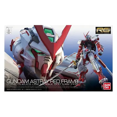 1/144 Gundam Astray Red Frame Mobile Suit scale model kit by Bandai