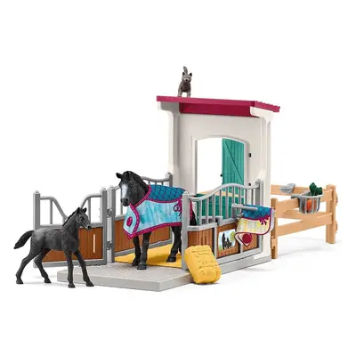 Schleich Horse Box With Mare And Foal