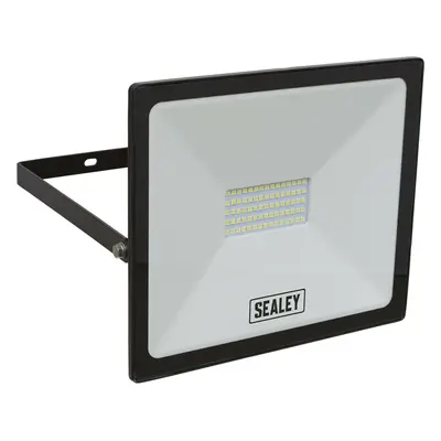 Extra Slim Floodlight with Wall Bracket - 50W SMD LED - IP65 Rated - Lumens