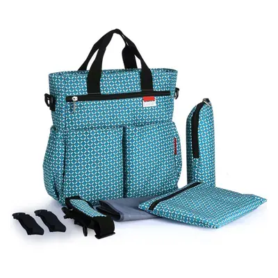 (Blue) Baby Diaper Bag With adjustable straps