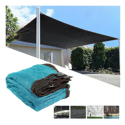 (L) 95% UV Sun Shade Sail Net Outdoor Garden Awning Canopy Greenhouse Cover