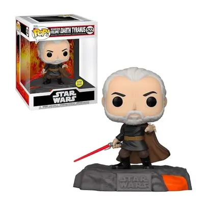 Pop Star Wars: Darth Tyranus Count Dooku #522 - Red Saber Series Vol. - Glow in The Dark