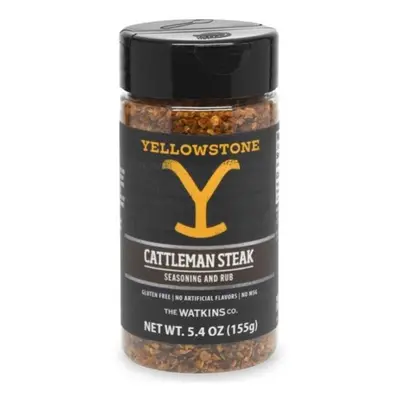 Yellowstone 5.4 oz Cattleman Steak Rub Seasoning - Pack of