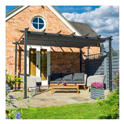 Venetian 4x3 Grey Canopy