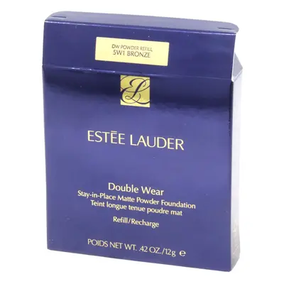 (5W1 Bronze) Estee Lauder Double Wear Stay-In-Place Powder Foundation 0.42oz New With Box