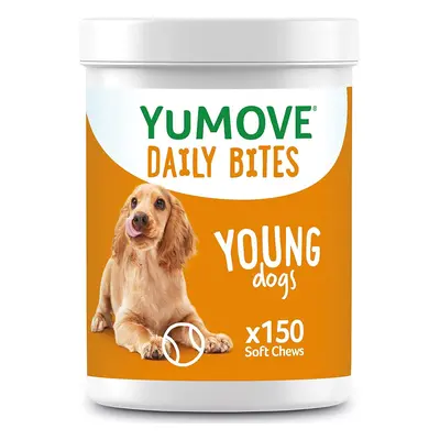 YuMOVE Daily Bites For Young Dogs | Hip and Joint Supplement for Dogs to Support Active and Grow