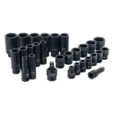 Dewalt-Black & Decker DWMT19244 0.5 in. Drive Combination SAE Impact Socket Set - Piece