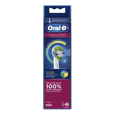 Oral B - Floss Action Brush Head with CleanMaximiser - Counts