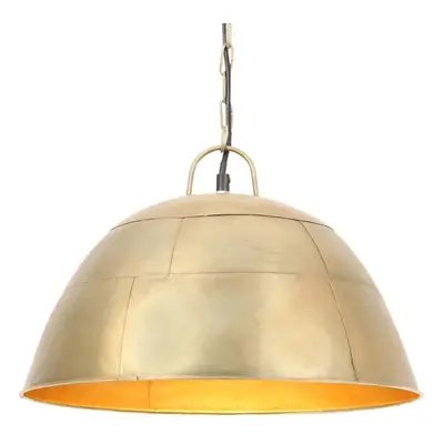 (brass, cm) vidaXL Industrial Vintage Hanging Lamp W Round E27 41cm/31cm Multi Colours