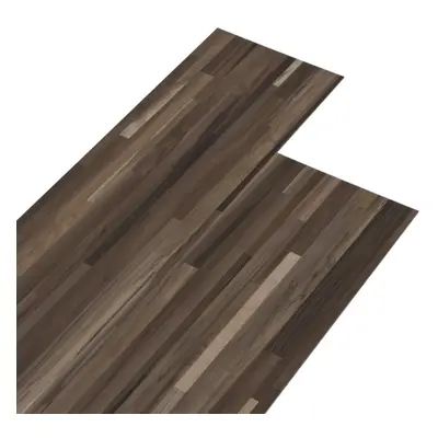 vidaXL Self-adhesive PVC Flooring Planks 5.21 m? mm Striped Brown Floor Tile