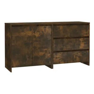 (smoked oak) vidaXL Sideboard Piece Engineered Wood Buffet Side Cabinet Multi Colours