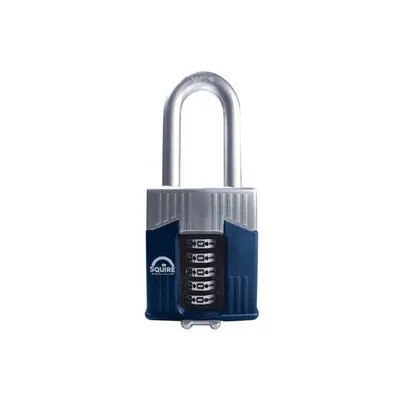 Squire WARRIOR COMBI 65/2.5 Warrior High-Security Long Shackle Combination Padlock 65mm