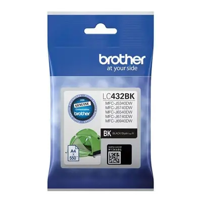 Brother LC-432 Black Ink Cartridge Toner LC432BK