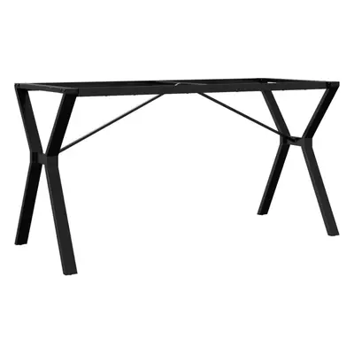 vidaXL Dining Table Legs Y-Frame Desk Legs Metal Furniture Legs Cast Iron