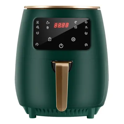 (Green, US Plug) 1800W 4.5L Air Fryer Oil free Health Fryer Cooker 110V/220V Multifunction Smart