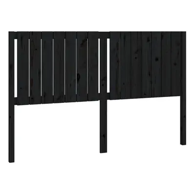 (black, 165.5 x x cm) vidaXL Bed Headboard Home Bedroom Decorative Bed Header Panel Solid Wood P