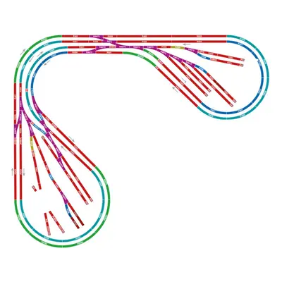 HORNBY R7277 Layouts Made Easy Large Corner Layout Complete Track