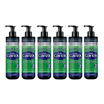 Carex Professional Aloe Vera Sanitising Antibacterial Hand Gel X 1L Bottles - Green