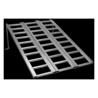 Motorcycle/Trike/ATV & Mini Tractor Ramp Wide Tri-Fold 680kg Capacity