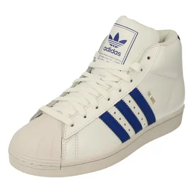 (4.5) Adidas Originals Pro Model Mens Hi Top Trainers Sneakers Fv4977