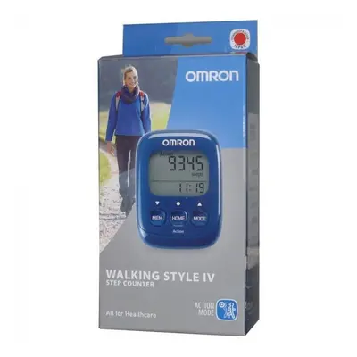 Omron Walking Style IV, Accurate Step Counting, Versatile And Easy To Use