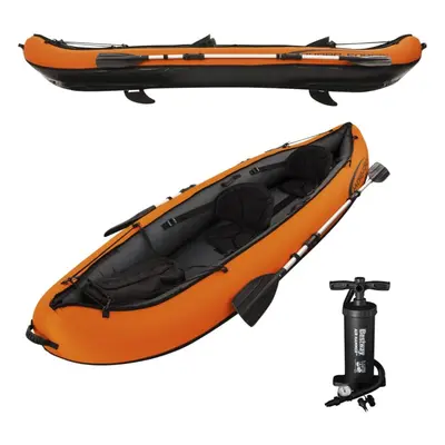 Bestway Two Man Hydro-Force Kayak Sporting Boat Raft with Oars and Pump