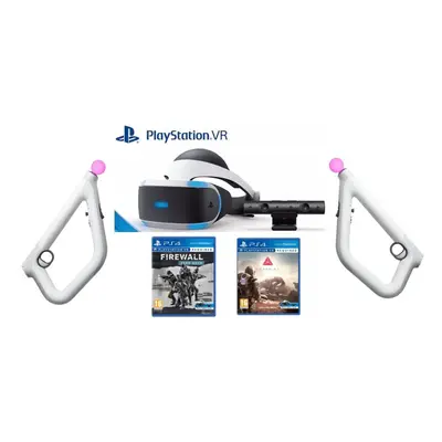 PSVR Headset - Camera - Aim controllers & Games PS4 - PlayStation