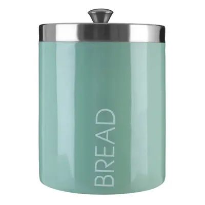 Liberty Bread Bin Enamel Pistachio Stainless Steel Lid