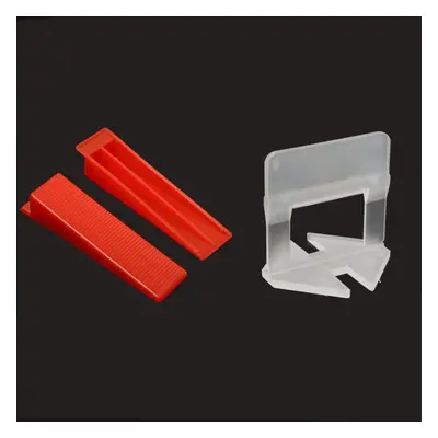 400Pcs Tile Leveling Plastic Spacers Tiling Clips Wedges Tools