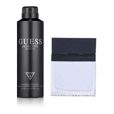 Guess Seductive Pcs Set For Men: 1.7 Eau De Toilette Spray + Oz Deodorizing Body Spray (Window B