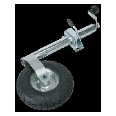 Jockey Wheel & Clamp Ø48mm - Ø260mm Pneumatic Wheel