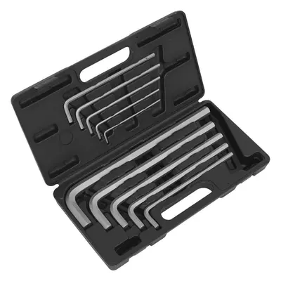 10 Piece Extra-Long Jumbo Hex Key Set - - 340mm Length - 3mm to 17mm Size