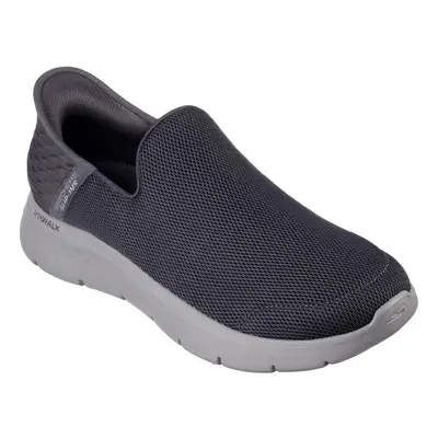 (7 UK, Dark Grey) Skechers Mens Go Walk Flex Hands Free Shoes