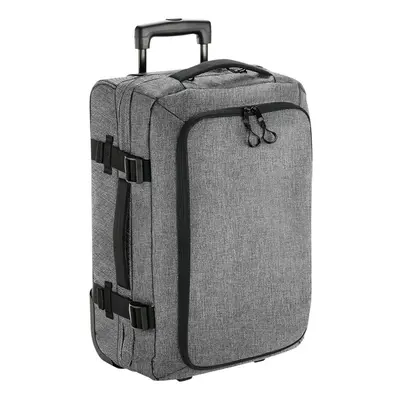 (One Size, Grey Marl) Bagbase Escape Hardshell Wheeled Cabin Bag