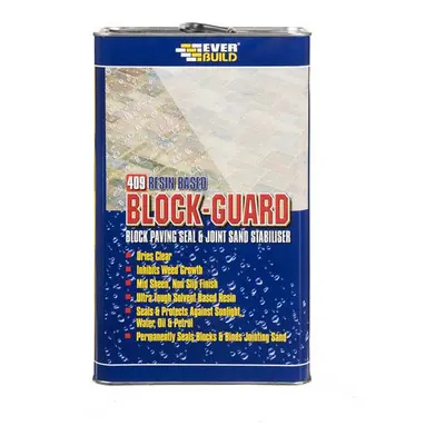 Everbuild Block Guard Block Paving Seal And Joint Sand Stabiliser Litre