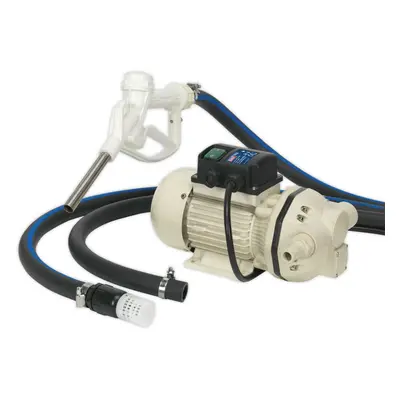 230V Portable AdBlue Transfer Pump - Self-Priming - Manual Delivery Nozzle