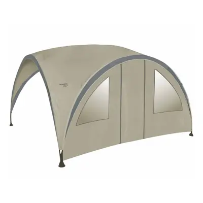 Bo-Camp Side Wall for Party Shelter with Door and Window Side Panel Beige