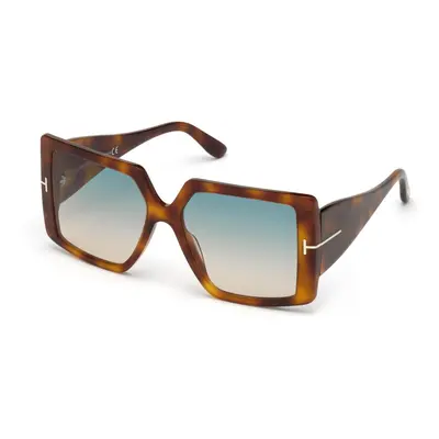 Tom Ford Quinn TF790 53P Blonde Havana/Green Gradient Sunglasses