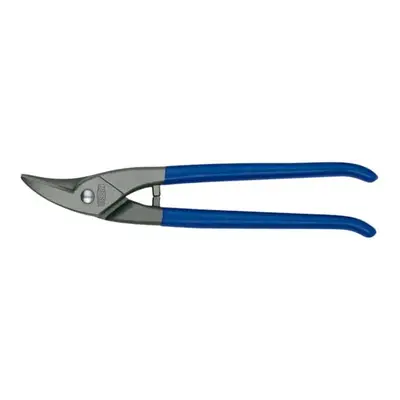 D214-250L Left Cutting Shape Cutting Punch Snips, Blue/Grey