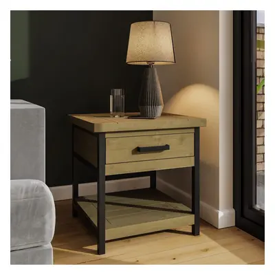 FWStyle Side Table Solid Pine Driftwood