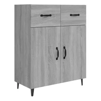 (grey sonoma) vidaXL Sideboard Engineered Wood Indoor Highboard Home Organiser Multi Colours