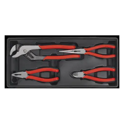 Tool Tray with Pliers Set 4pc