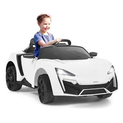 12V Electric Ride On Car Kids Battery Powered Vehicle Remote Control LED Lights