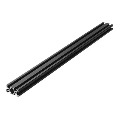 500mm Length Black Anodized T-Slot Aluminum Profiles Extrusion Frame For CNC