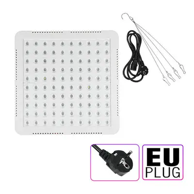 (EU Plug) LED Grow Light Hydroponic Full Spectrum Indoor Plant Flower Bloom IP66